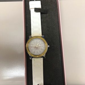 White Juicy couture watch.